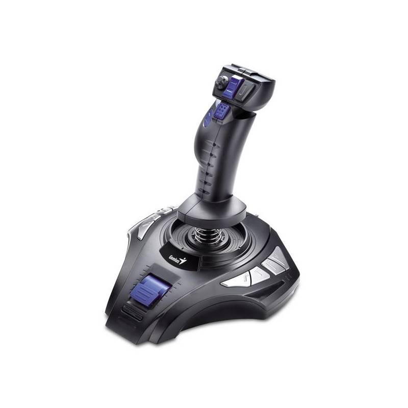 Joystick Genius MetalStrike 3D (31600024100) černý, joystick, genius, metalstrike, 31600024100, černý