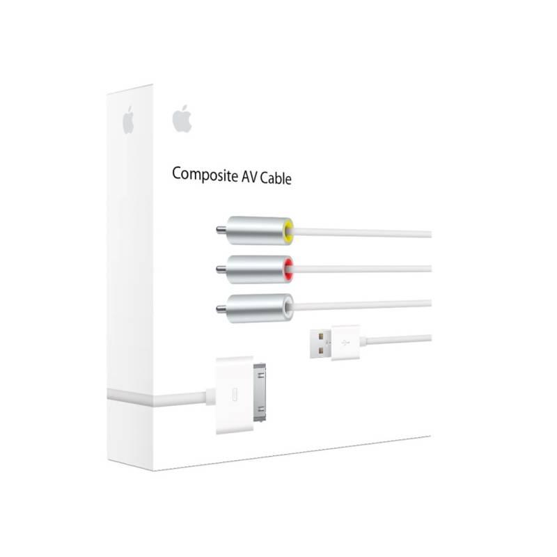 Kabel Apple Composite AV Cable (MC748ZM/A), kabel, apple, composite, cable, mc748zm