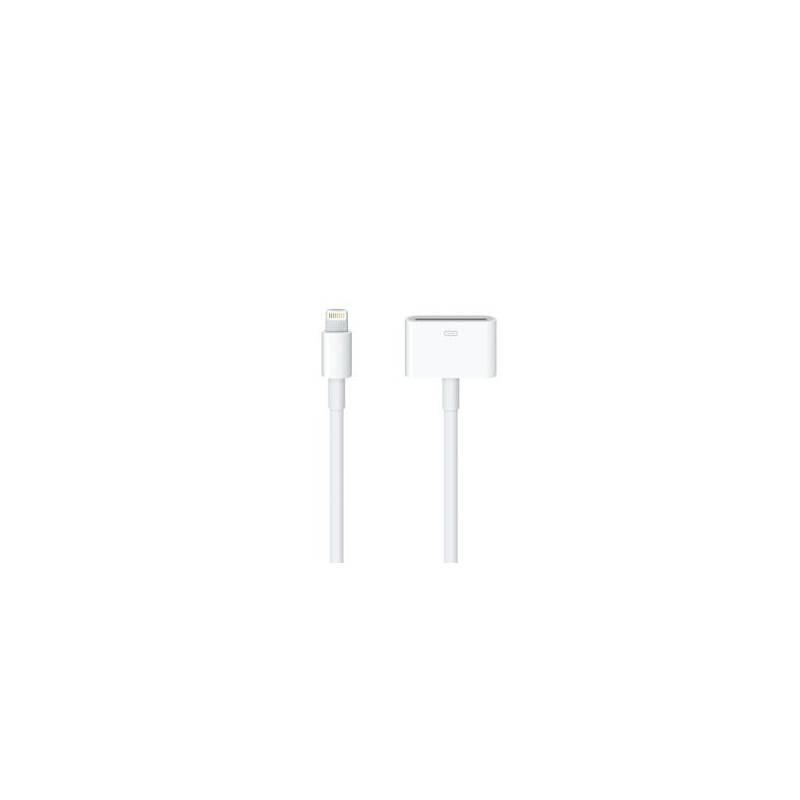 Kabel Apple Lightning to 30-pin pro iPod, iPhone 0.2m (MD824ZM/A) bílé, kabel, apple, lightning, 30-pin, pro, ipod, iphone, md824zm, bílé