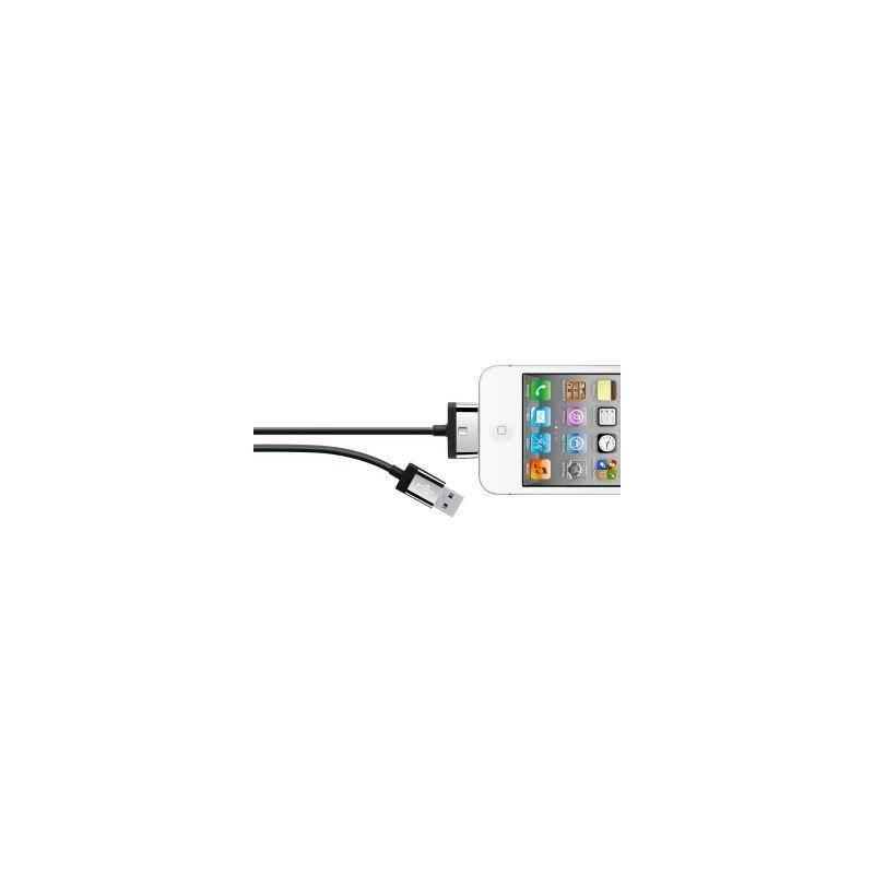 Kabel Belkin 30-pin MIXIT pro Apple, 2m (F8J041cw2m-BLK) černý, kabel, belkin, 30-pin, mixit, pro, apple, f8j041cw2m-blk, černý