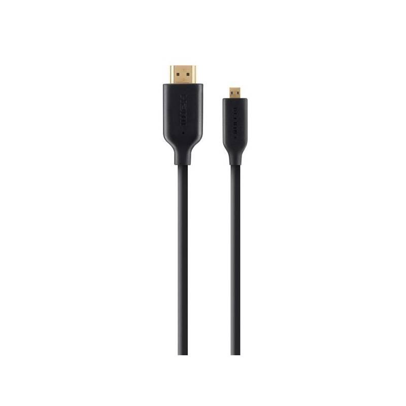 Kabel Belkin HDMI - miniHDMI, 3m (F3Y027bf3M) černý, kabel, belkin, hdmi, minihdmi, f3y027bf3m, černý