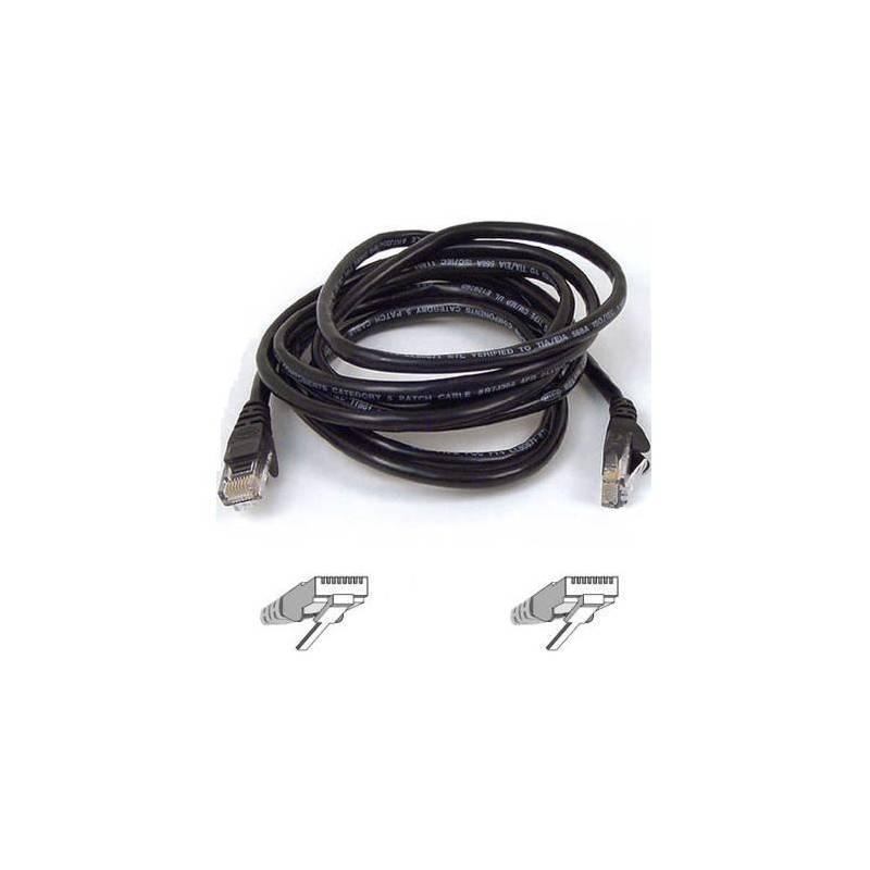 Kabel Belkin Patch CAT6, 2m (A3L980b02M-BLKS) černý, kabel, belkin, patch, cat6, a3l980b02m-blks, černý