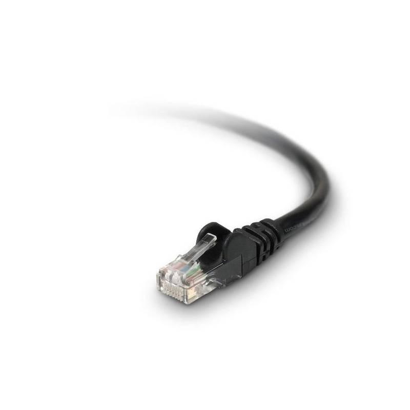 Kabel Belkin Patch CAT6, 3m (A3L980b03M-S) černý, kabel, belkin, patch, cat6, a3l980b03m-s, černý