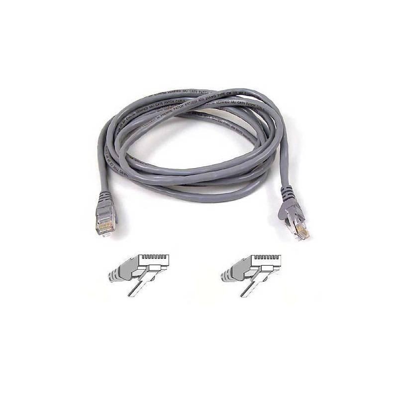 Kabel Belkin Patch CAT6, 5m (A3L980b05M-S) šedý, kabel, belkin, patch, cat6, a3l980b05m-s, šedý