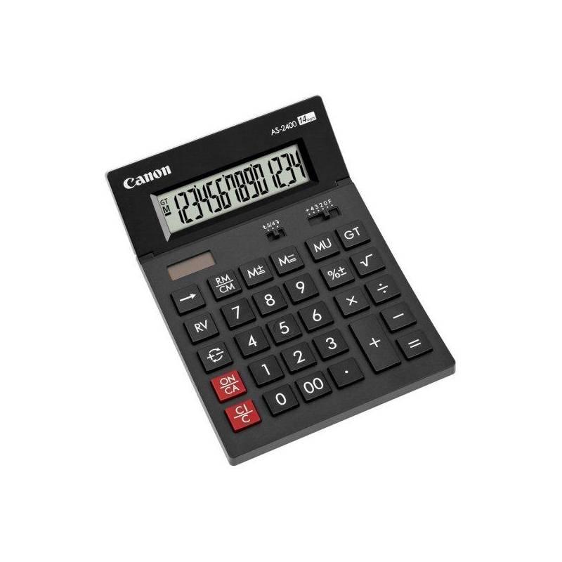 Kalkulačka Canon AS-2400 (4585B001) černá, kalkulačka, canon, as-2400, 4585b001, černá