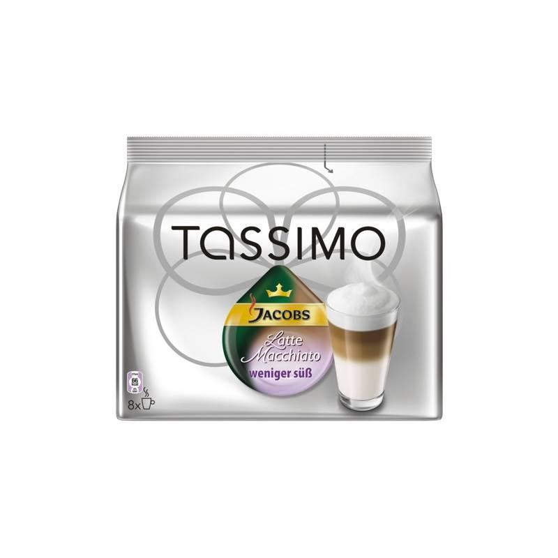 Kapsle pro espressa Tassimo Jacobs Krönung Latte Macchiato méně cukru 8ks, kapsle, pro, espressa, tassimo, jacobs, krönung, latte, macchiato, méně, cukru