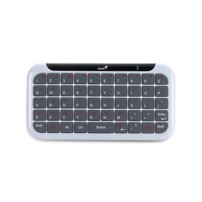 Klávesnice Genius Mini LuxePad BT CZ/SK (31320009105) šedá, klávesnice, genius, mini, luxepad, 31320009105, šedá