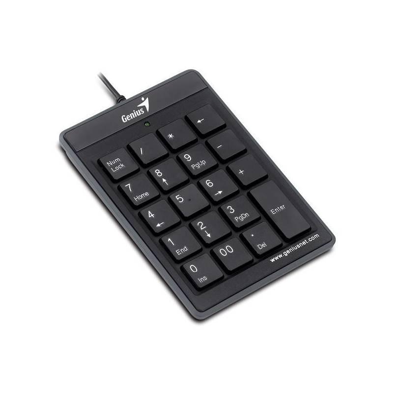 Klávesnice Genius NumPad i110 CZ (31300028101) černá, klávesnice, genius, numpad, i110, 31300028101, černá