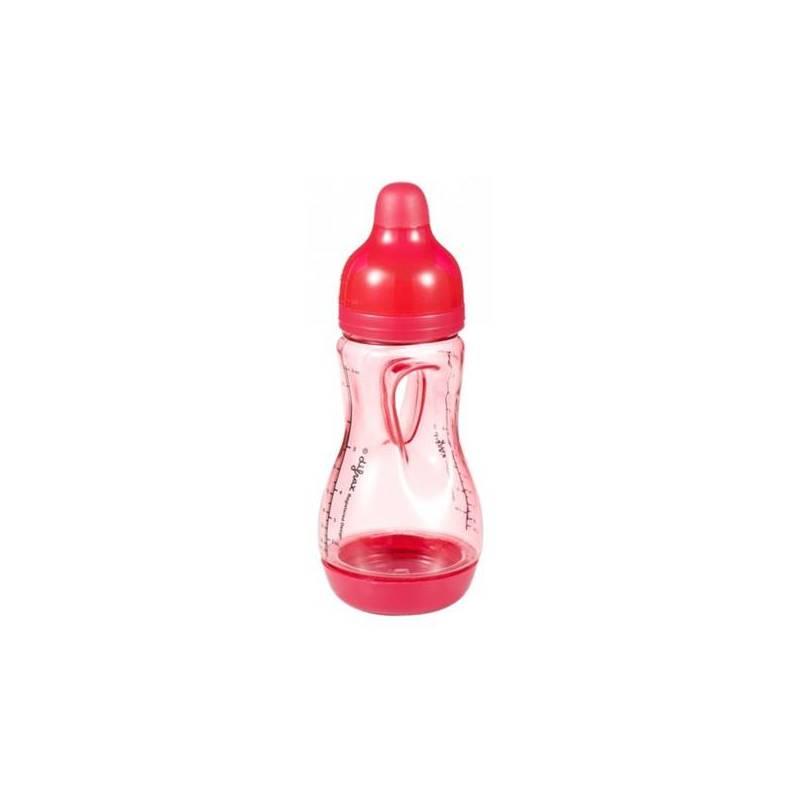 Kojenecká láhev Difrax antikoliková EASYGRIP - 170ml červená, kojenecká, láhev, difrax, antikoliková, easygrip, 170ml, červená