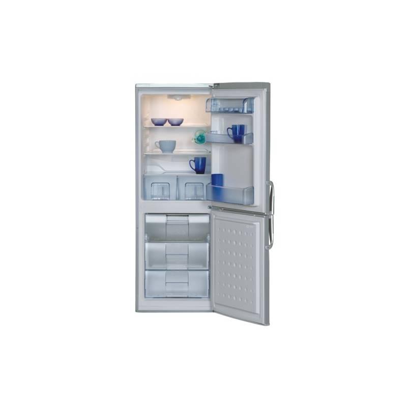 Kombinace chladničky s mrazničkou Beko CSA 24022 X nerez, kombinace, chladničky, mrazničkou, beko, csa, 24022, nerez