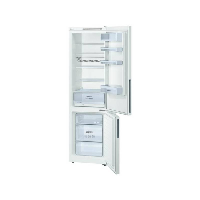 Kombinace chladničky s mrazničkou Bosch KGV39VW30 bílé, kombinace, chladničky, mrazničkou, bosch, kgv39vw30, bílé