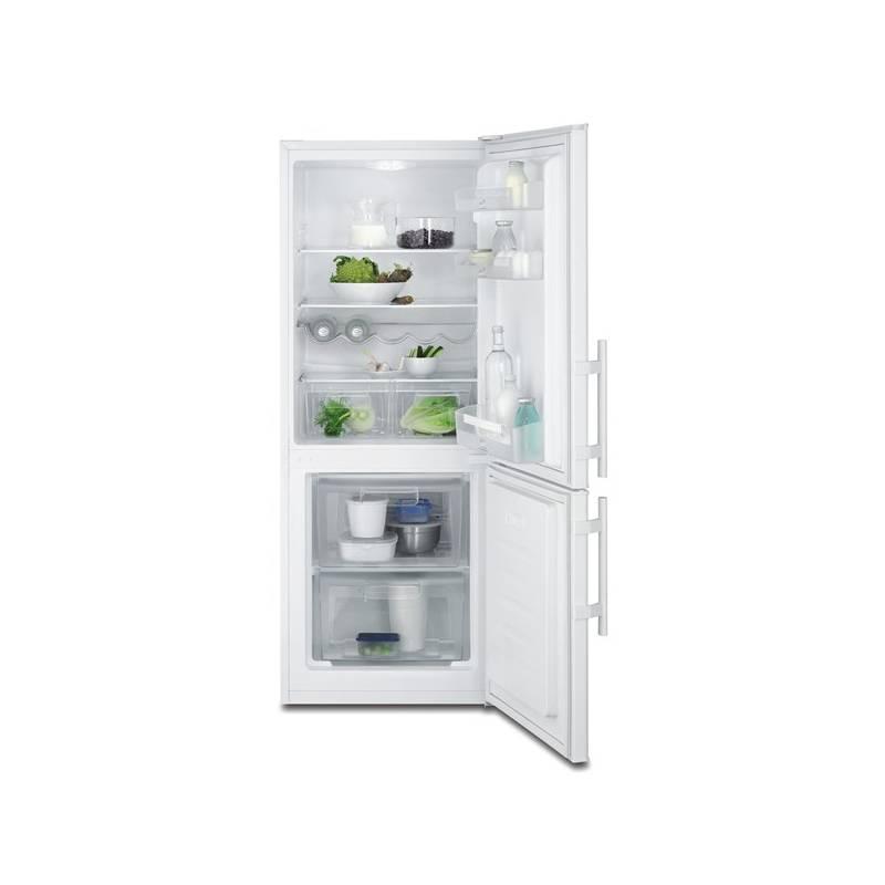 Kombinace chladničky s mrazničkou Electrolux EN2400AOW bílá, kombinace, chladničky, mrazničkou, electrolux, en2400aow, bílá