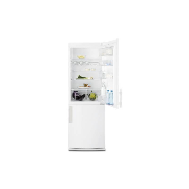 Kombinace chladničky s mrazničkou Electrolux EN3400AOW bílá, kombinace, chladničky, mrazničkou, electrolux, en3400aow, bílá