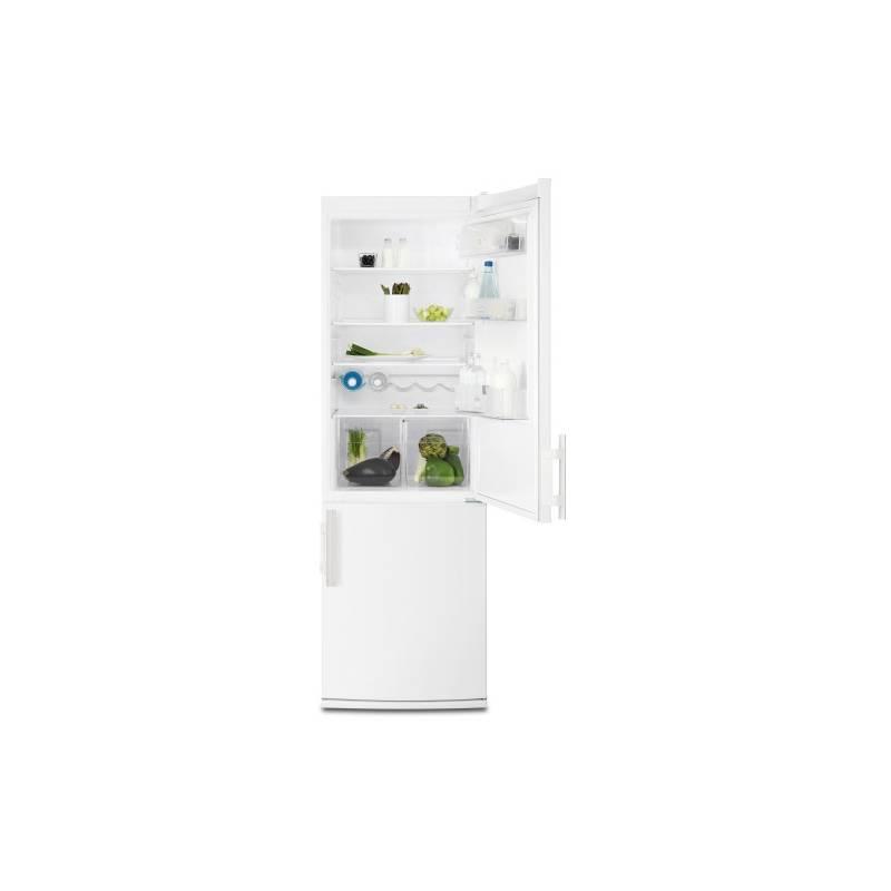 Kombinace chladničky s mrazničkou Electrolux EN3600ADW bílá, kombinace, chladničky, mrazničkou, electrolux, en3600adw, bílá