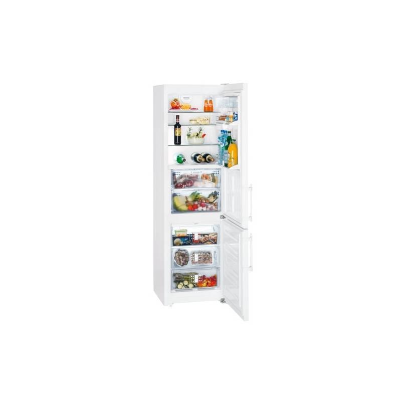 Kombinace chladničky s mrazničkou Liebherr CBNP 3956 bílá, kombinace, chladničky, mrazničkou, liebherr, cbnp, 3956, bílá