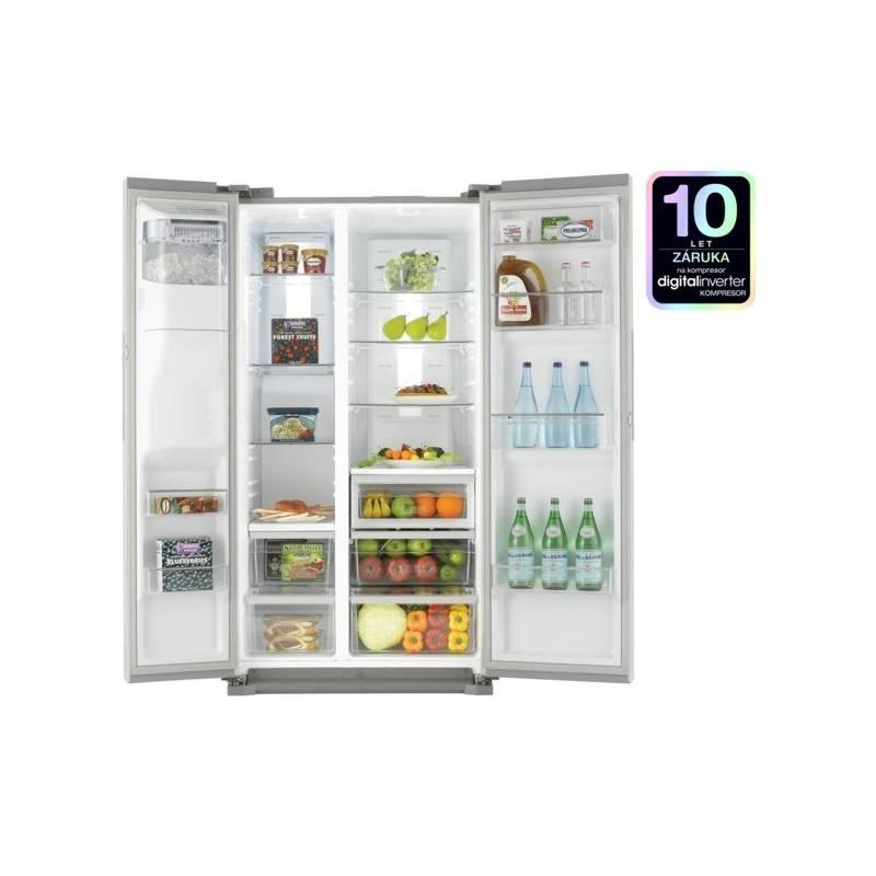 Kombinace chladničky s mrazničkou Samsung RS7768FHCSR nerez, kombinace, chladničky, mrazničkou, samsung, rs7768fhcsr, nerez