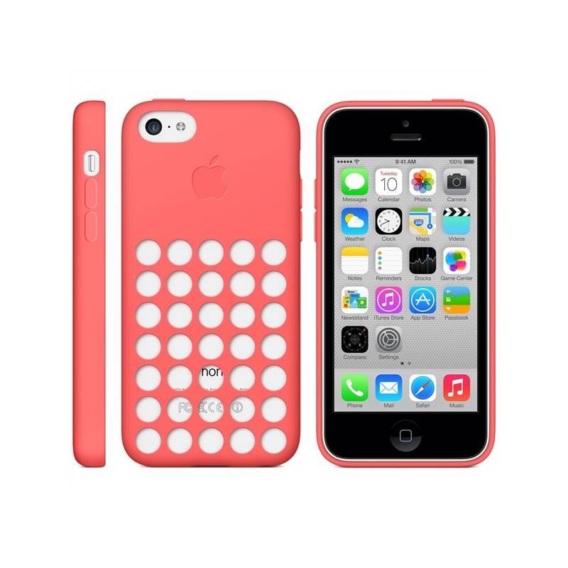 Kryt na mobil Apple pro iPhone 5c Case (MF036ZM/A) růžový, kryt, mobil, apple, pro, iphone, case, mf036zm, růžový