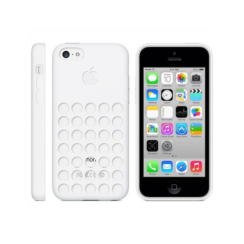 Kryt na mobil Apple pro iPhone 5c Case (MF039ZM/A) bílý, kryt, mobil, apple, pro, iphone, case, mf039zm, bílý