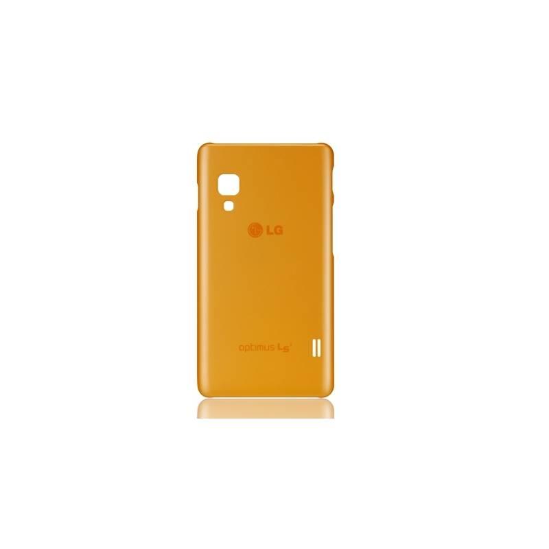 Kryt na mobil LG Silicon Case pro L5 II (CCH-210.AGEUOR) oranžový, kryt, mobil, silicon, case, pro, cch-210, ageuor, oranžový