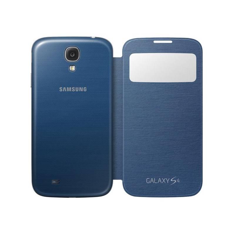 Kryt na mobil Samsung EF-CI950BLEG flip S-view pro Galaxy S4 (i9505) (EF-CI950BLEGWW) modrý, kryt, mobil, samsung, ef-ci950bleg, flip, s-view, pro, galaxy, i9505, ef-ci950blegww