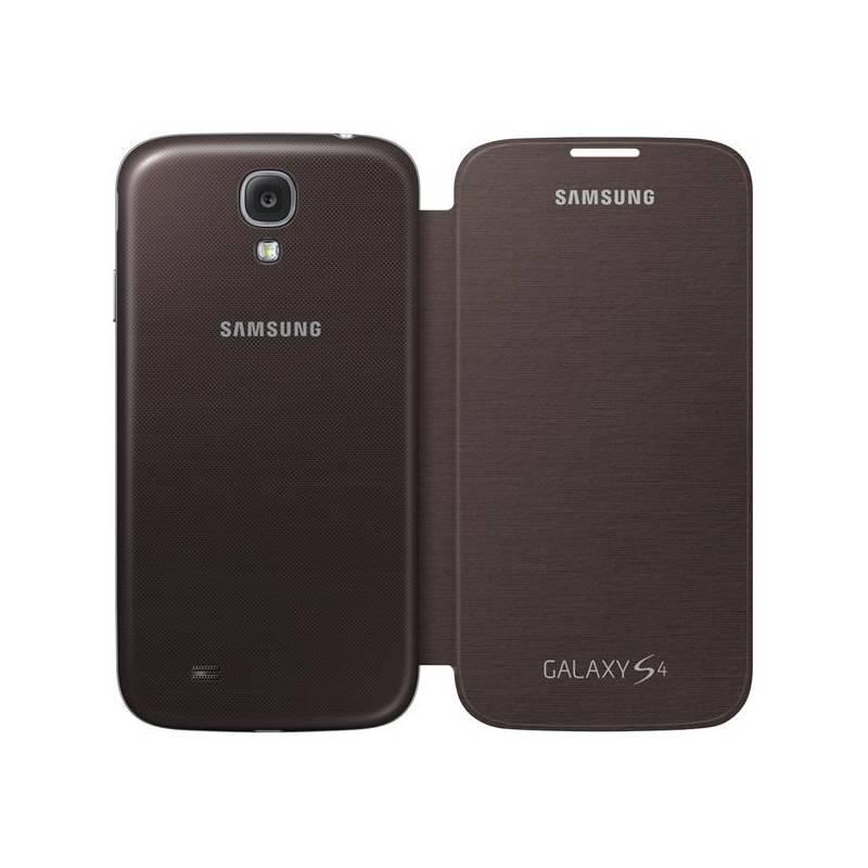 Kryt na mobil Samsung EF-FI950BAEG flip pro Galaxy S4 (i9505) (EF-FI950BAEGWW) hnědý, kryt, mobil, samsung, ef-fi950baeg, flip, pro, galaxy, i9505, ef-fi950baegww