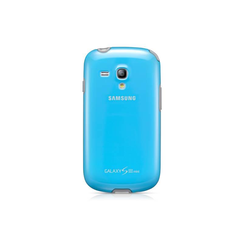 Kryt na mobil Samsung EFC-1M7BLE pro Galaxy S III mini (i8190) (EFC-1M7BLEGSTD) modrý, kryt, mobil, samsung, efc-1m7ble, pro, galaxy, iii, mini, i8190, efc-1m7blegstd