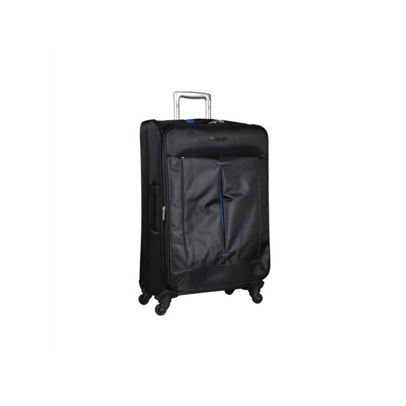 Kufr cestovní Azure T-939/3-75 černý/modrý, kufr, cestovní, azure, t-939, 3-75, černý, modrý