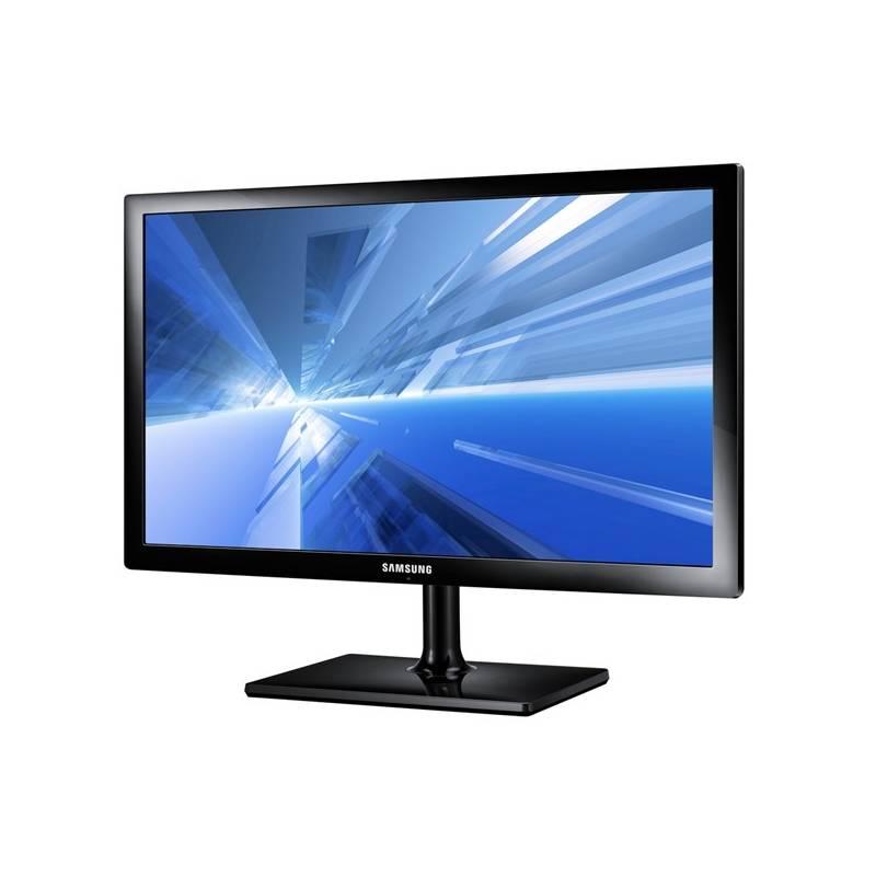 LCD monitor s TV Samsung T22C350EW (LT22C350EW/EN) černý, lcd, monitor, samsung, t22c350ew, lt22c350ew, černý