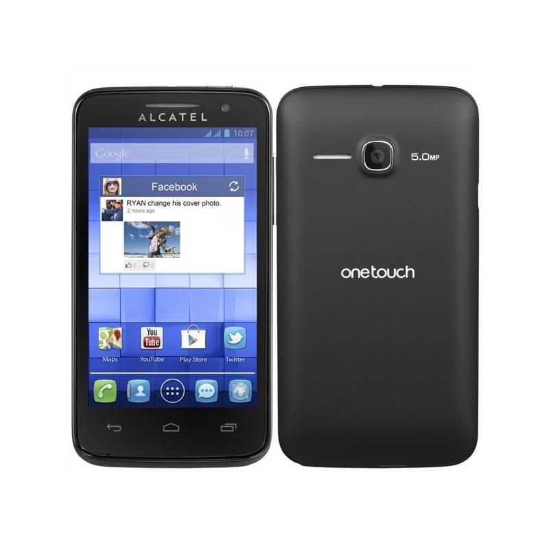 Mobilní telefon ALCATEL ONETOUCH M´Pop 5020D Dual Sim (5020D-2AALCZ1) černý, mobilní, telefon, alcatel, onetouch, pop, 5020d, dual, sim, 5020d-2aalcz1