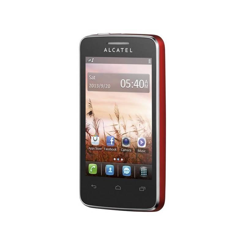 Mobilní telefon ALCATEL ONETOUCH Tribe 3040D Dual Sim - Cherry red (3040D-2BALCZ1), mobilní, telefon, alcatel, onetouch, tribe, 3040d, dual, sim, cherry, red, 3040d-2balcz1