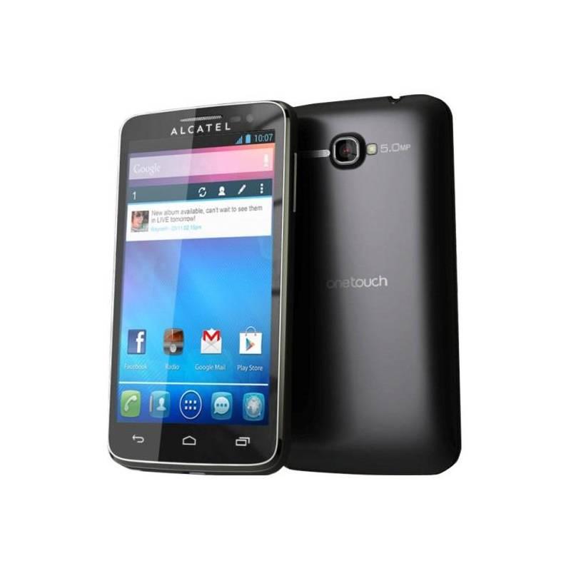 Mobilní telefon ALCATEL ONETOUCH X´Pop 5035D Dual Sim (5035D-2AALCZ1) černý, mobilní, telefon, alcatel, onetouch, pop, 5035d, dual, sim, 5035d-2aalcz1