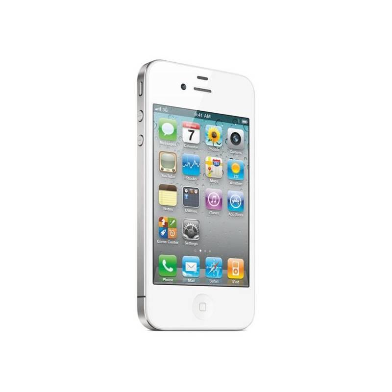 Mobilní telefon Apple iPhone 4S 8GB (MF266CS/A) bílý, mobilní, telefon, apple, iphone, 8gb, mf266cs, bílý