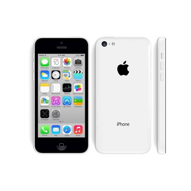 Mobilní telefon Apple iPhone 5C 16GB (ME499CS/A) bílý, mobilní, telefon, apple, iphone, 16gb, me499cs, bílý