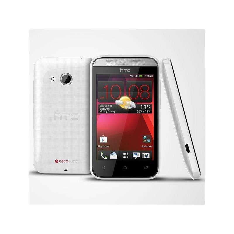Mobilní telefon HTC Desire 200 bílý, mobilní, telefon, htc, desire, 200, bílý