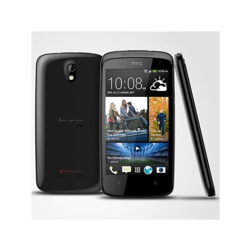 Mobilní telefon HTC Desire 500 Dual Sim černý, mobilní, telefon, htc, desire, 500, dual, sim, černý