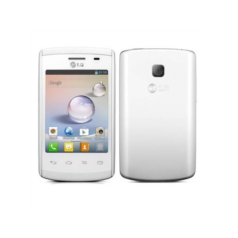 Mobilní telefon LG Optimus L1 II (E410) (LGE410I.ACZEWH) bílý, mobilní, telefon, optimus, e410, lge410i, aczewh, bílý