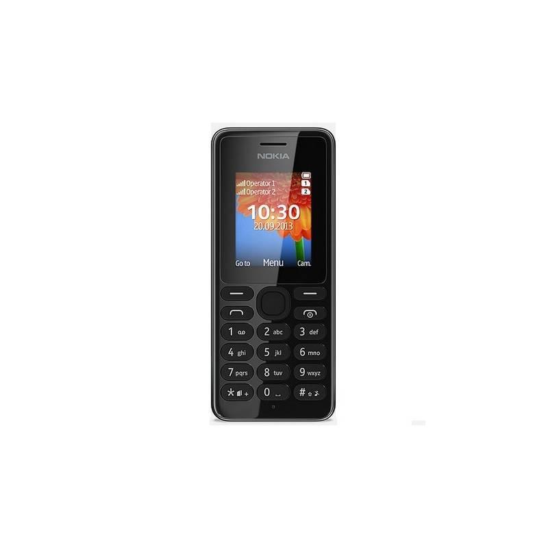 Mobilní telefon Nokia 108 Dual Sim (A00015062) černý, mobilní, telefon, nokia, 108, dual, sim, a00015062, černý