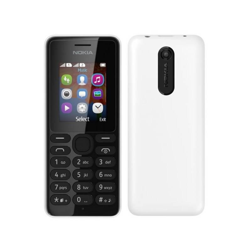 Mobilní telefon Nokia 108 Dual Sim (A00015063) bílý, mobilní, telefon, nokia, 108, dual, sim, a00015063, bílý