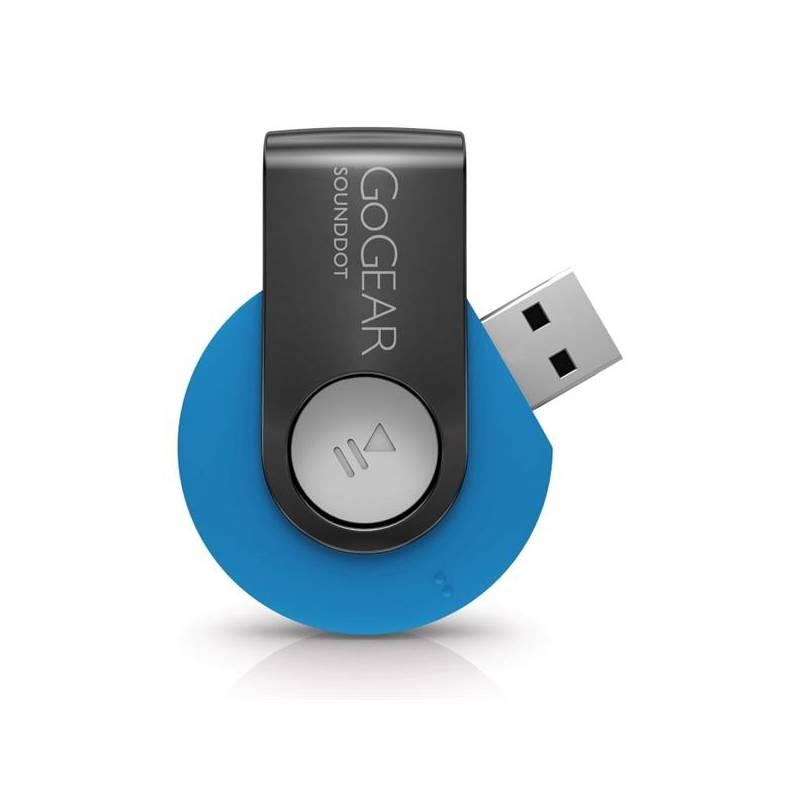 MP3 přehrávač Philips SoundDot SA4DOT02BN modrý, mp3, přehrávač, philips, sounddot, sa4dot02bn, modrý