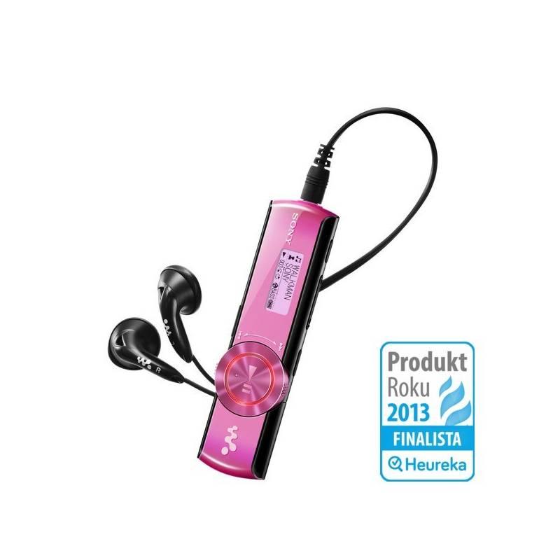 MP3 přehrávač Sony NWZ-B173F (NWZB173FP.CEW) růžový, mp3, přehrávač, sony, nwz-b173f, nwzb173fp, cew, růžový