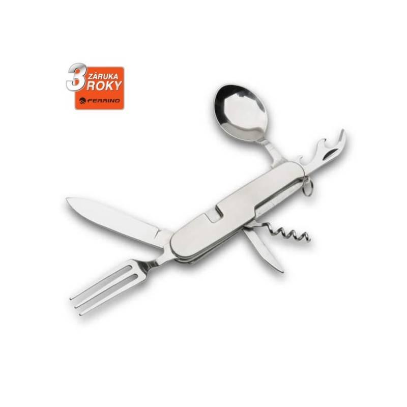 Multifunkční nůž/příbor. Ferrino COLTELLO CON POSATE, multifunkční, nůž, příbor, ferrino, coltello, con, posate