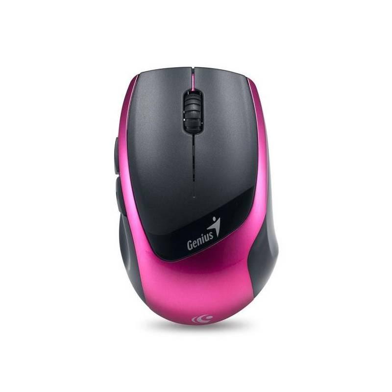Myš Genius DX 7100 (31030060106) černá/růžová, myš, genius, 7100, 31030060106, černá, růžová