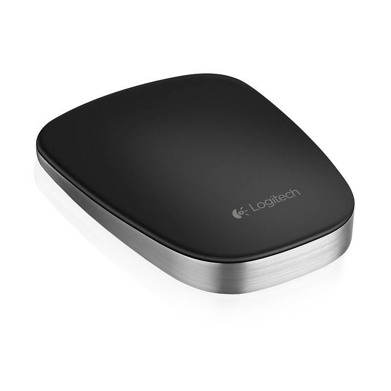 Myš Logitech Touch Mouse T630 (910-003836) černá/chrom, myš, logitech, touch, mouse, t630, 910-003836, černá, chrom