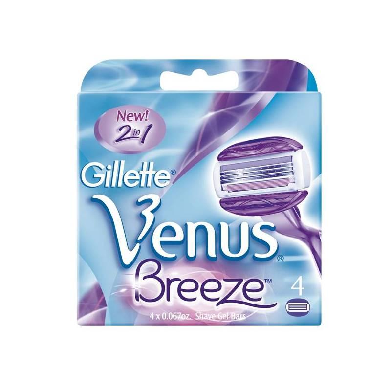 Náhradní břit Gillette Venus Breeze 4 ks, náhradní, břit, gillette, venus, breeze