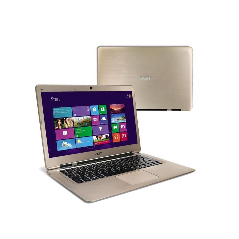 Notebook Acer Aspire S3-391-53334G52add (NX.M1FEC.010) zlatý, notebook, acer, aspire, s3-391-53334g52add, m1fec, 010, zlatý