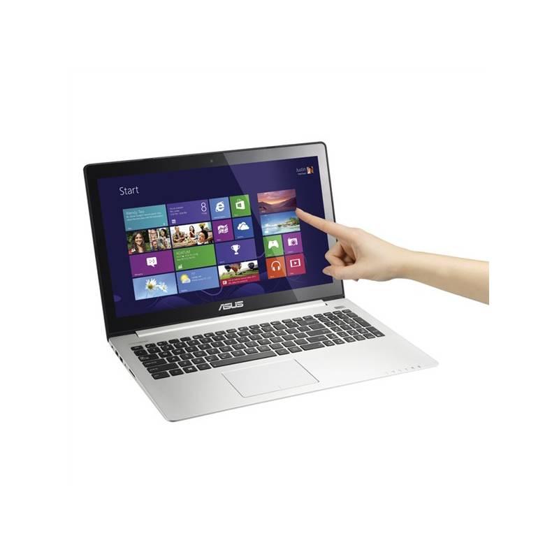 Notebook Asus S551LA-CJ102H Touch (S551LA-CJ102H) černý/stříbrný, notebook, asus, s551la-cj102h, touch, černý, stříbrný