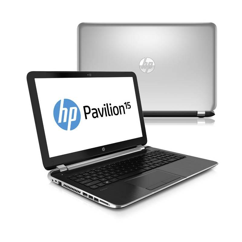 Notebook HP Pavilion 15-n018sc (F2U07EA#BCM) černý/stříbrný, notebook, pavilion, 15-n018sc, f2u07ea, bcm, černý, stříbrný