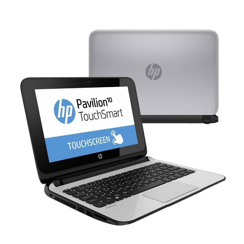 Notebook HP Pavilion TouchSmart 10-e000sc (F5B72EA#BCM) stříbrný, notebook, pavilion, touchsmart, 10-e000sc, f5b72ea, bcm, stříbrný