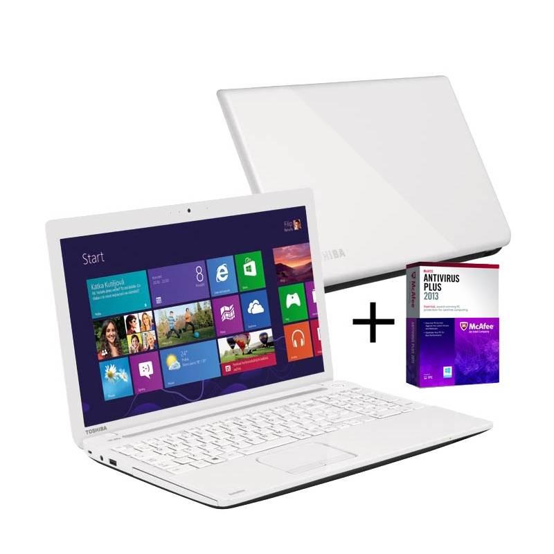 Notebook Toshiba Satellite C55-A-1L6 (PSCGAE-06301WCZ) bílý, notebook, toshiba, satellite, c55-a-1l6, pscgae-06301wcz, bílý