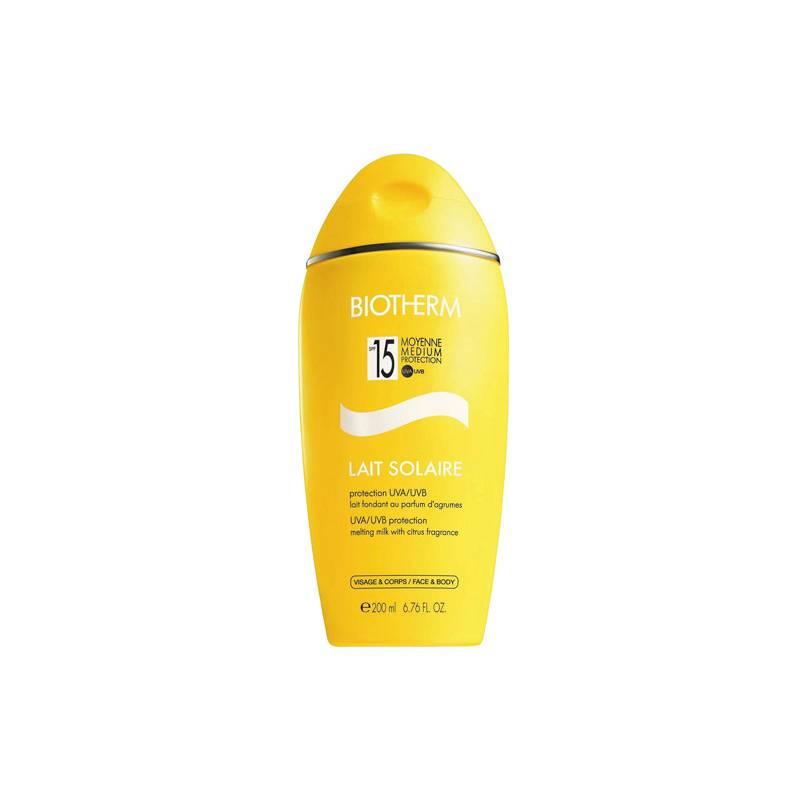 Opalovací mléko na obličej i tělo Lait Solaire SPF 15 (Melting Milk With Citrus Fragrance) 200 ml, opalovací, mléko, obličej, tělo, lait, solaire, spf, melting, milk